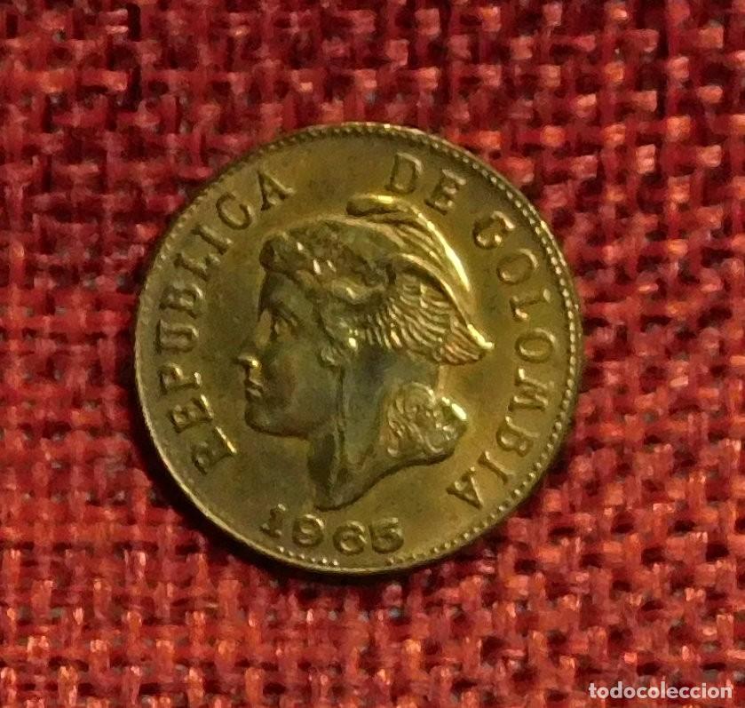 Monedas antiguas de Am&eacute;rica: Republica de Colombia - 1965 - II 2 centavos