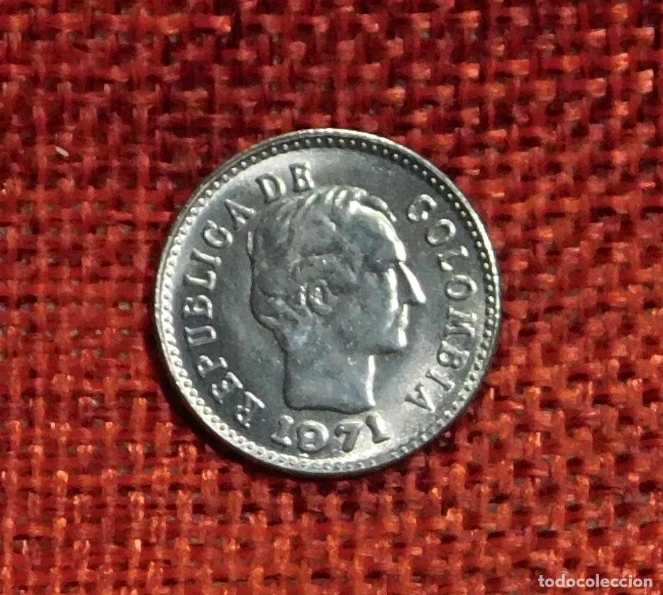Monedas antiguas de Am&eacute;rica: Republica de Colombia - 1971 - I0 Diez centavos