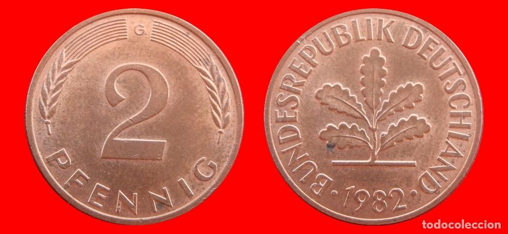 Monedas antiguas de Am&eacute;rica: 2 PFENNIG 1982-G BRD ALEMANIA-154432