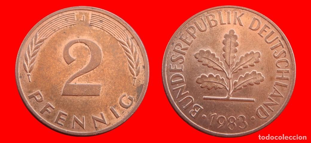 Monedas antiguas de Am&eacute;rica: 2 PFENNIG 1983-J BRD ALEMANIA-154437