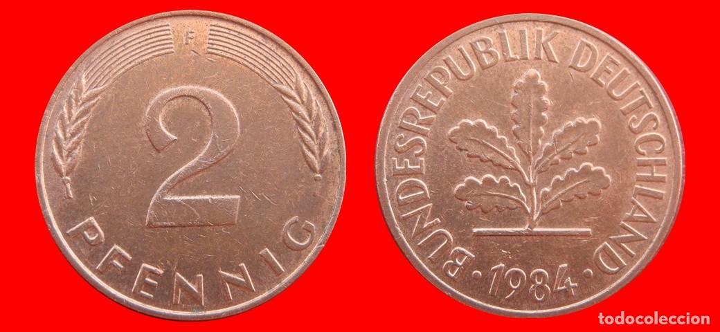 Monedas antiguas de Am&eacute;rica: 2 PFENNIG 1984-F BRD ALEMANIA-154439