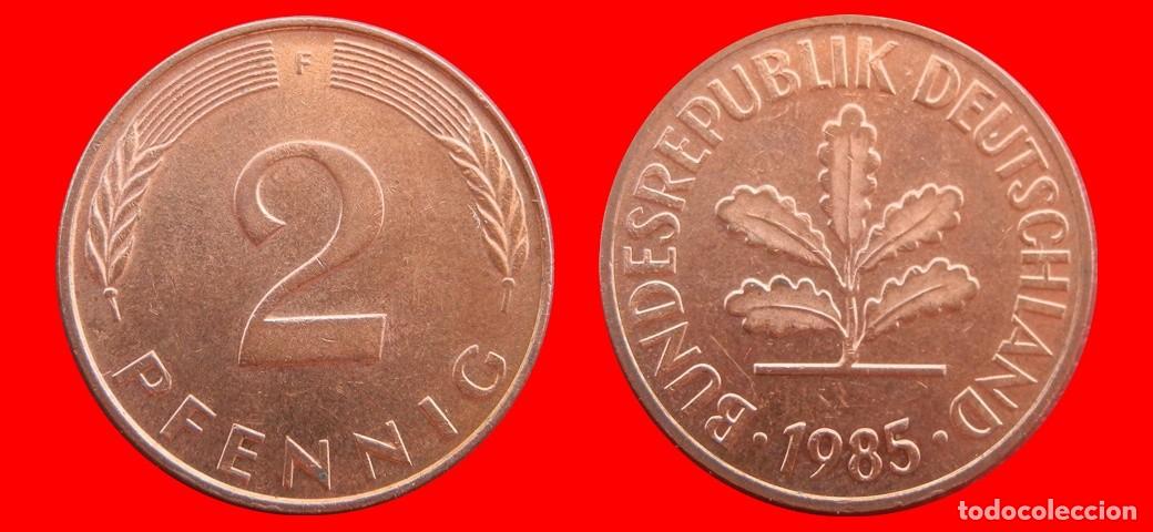 Monedas antiguas de Am&eacute;rica: 2 PFENNIG 1985-F BRD ALEMANIA-154442