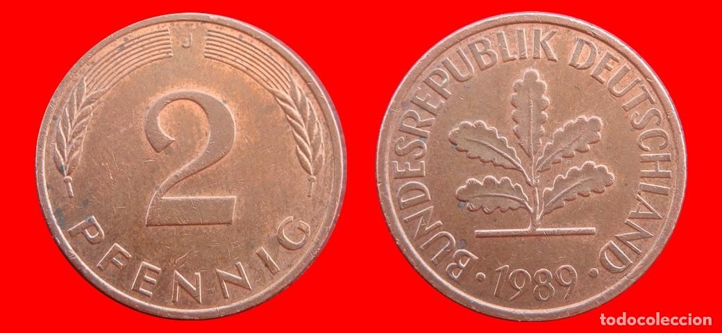 Monedas antiguas de Am&eacute;rica: 2 PFENNIG 1989-J BRD ALEMANIA-154458