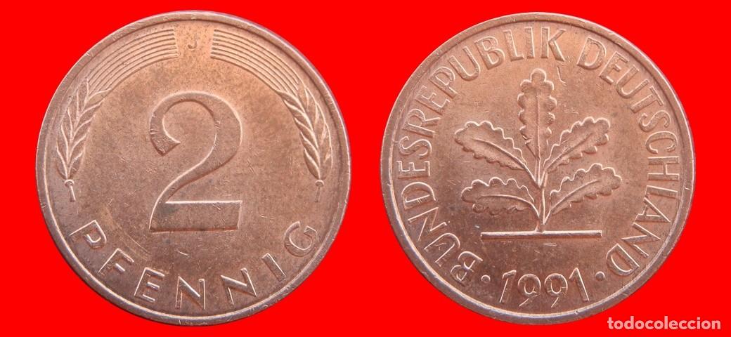 Monedas antiguas de Am&eacute;rica: 2 PFENNIG 1991-J BRD ALEMANIA-154467