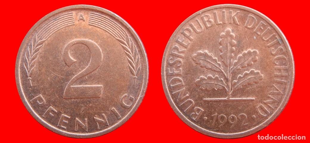 Monedas antiguas de Am&eacute;rica: 2 PFENNIG 1992-A BRD ALEMANIA-154468