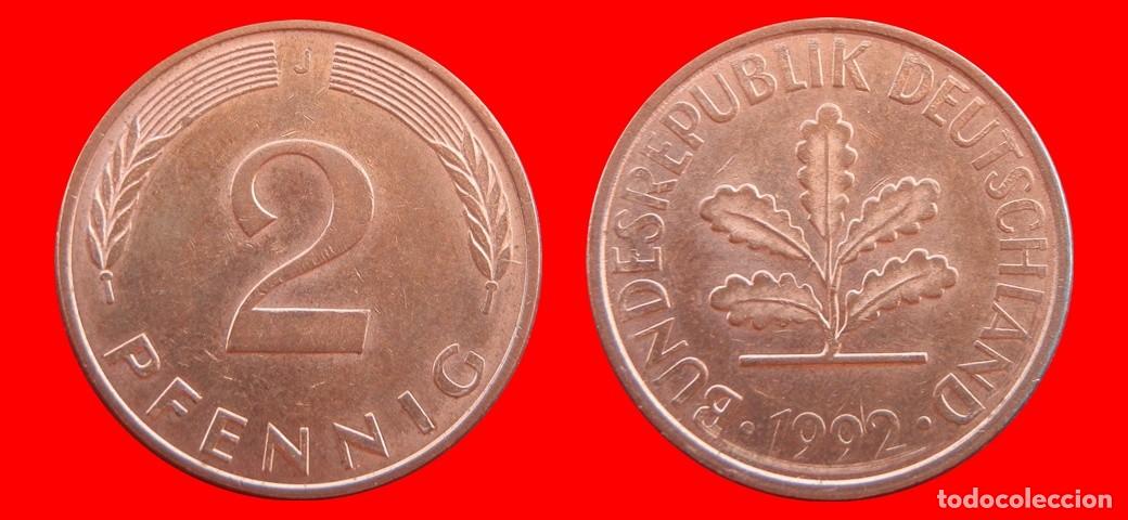 Monedas antiguas de Am&eacute;rica: 2 PFENNIG 1992-J BRD ALEMANIA-154472