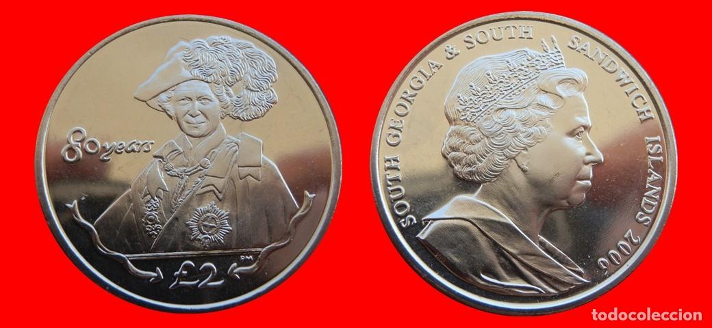 Monedas antiguas de Am&eacute;rica: 2 LIBRAS POUNDS 2006 SIN CIRCULAR ISLAS GEORGIAS DEL SUR Y SANDWICH DEL SUR-9662SC