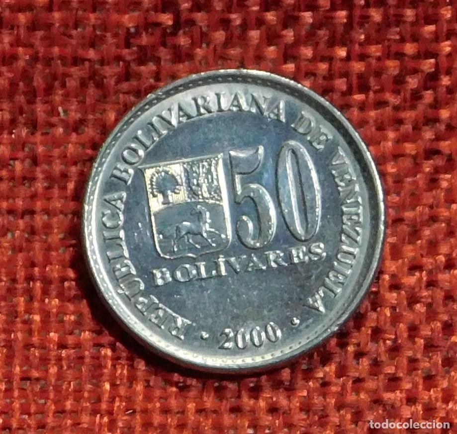 Monedas antiguas de Am&eacute;rica: Venezuela - Simon Bolivar Libertador - A&ntilde;o 2000 - 50 Bolivares