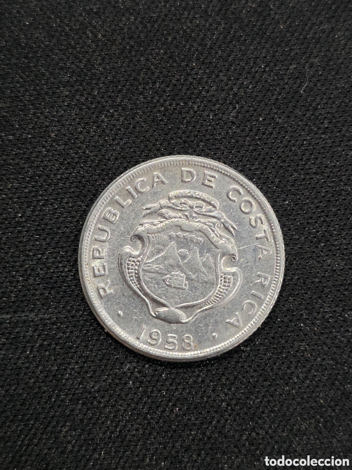 Monedas antiguas de Am&eacute;rica: Costa Rica 10 Centimos 1958 MBC - Mexico 2 pesos 2005 - PEDIDO M&Iacute;NIMO 5&euro;