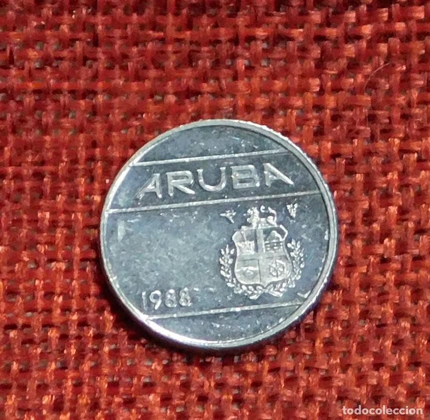 Monedas antiguas de Am&eacute;rica: Aruba - A&ntilde;o 1988 - 10 Cents