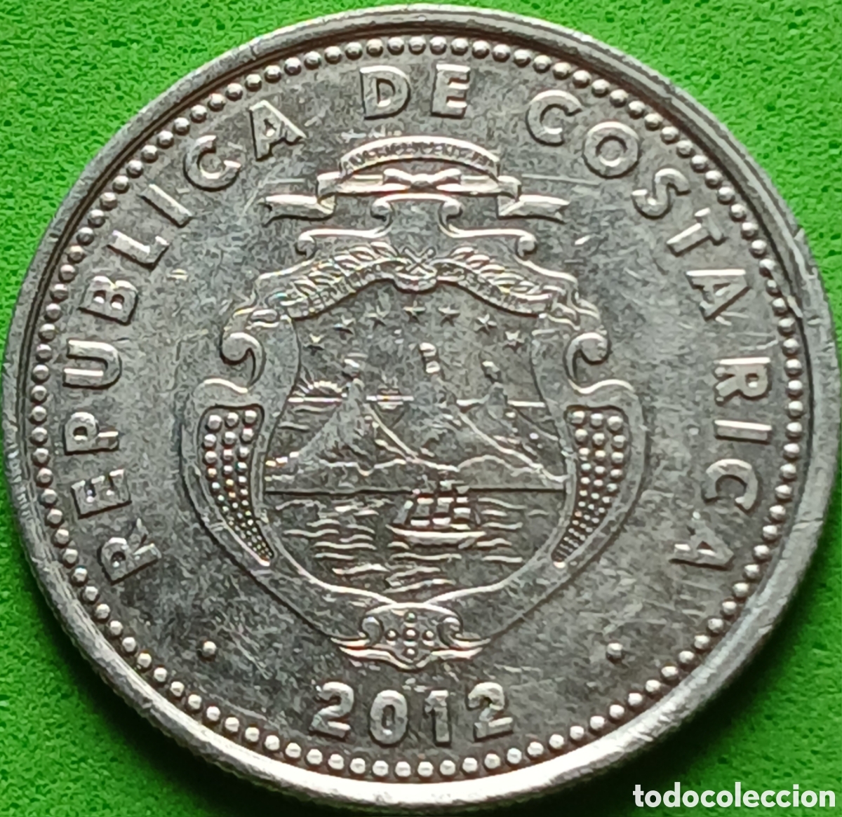 Monedas antiguas de Am&eacute;rica: Costa Rica 10 colones 2012 UC#1