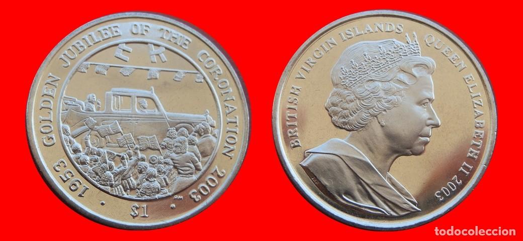 Monedas antiguas de Am&eacute;rica: 1 DOLAR 2003 SIN CIRCULAR ISLAS VIRGENES BRITANIAS VIRGIN-9665SC