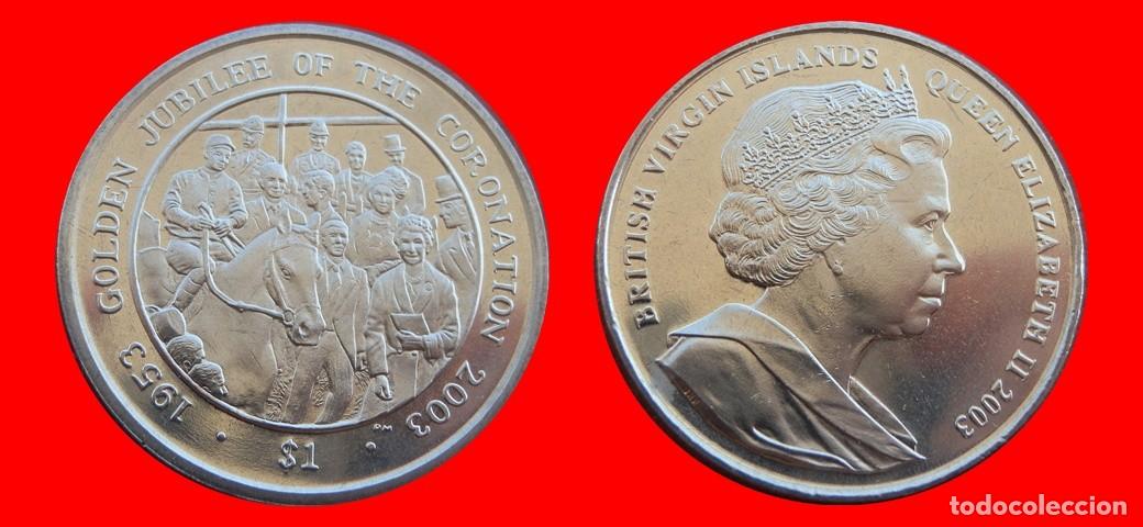 Monedas antiguas de Am&eacute;rica: 1 DOLAR 2003 SIN CIRCULAR ISLAS VIRGENES BRITANIAS VIRGIN-9666SC