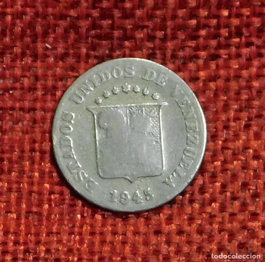 Monedas antiguas de Am&eacute;rica: Venezuela - A&ntilde;o 1945 - 5 Centimos