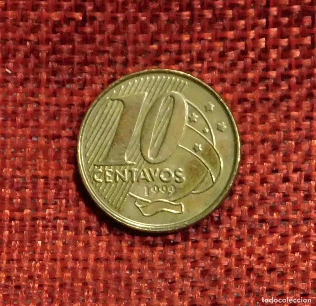 Monedas antiguas de Am&eacute;rica: Brasil - A&ntilde;o 1999 - 10 Centavos - Foto 2