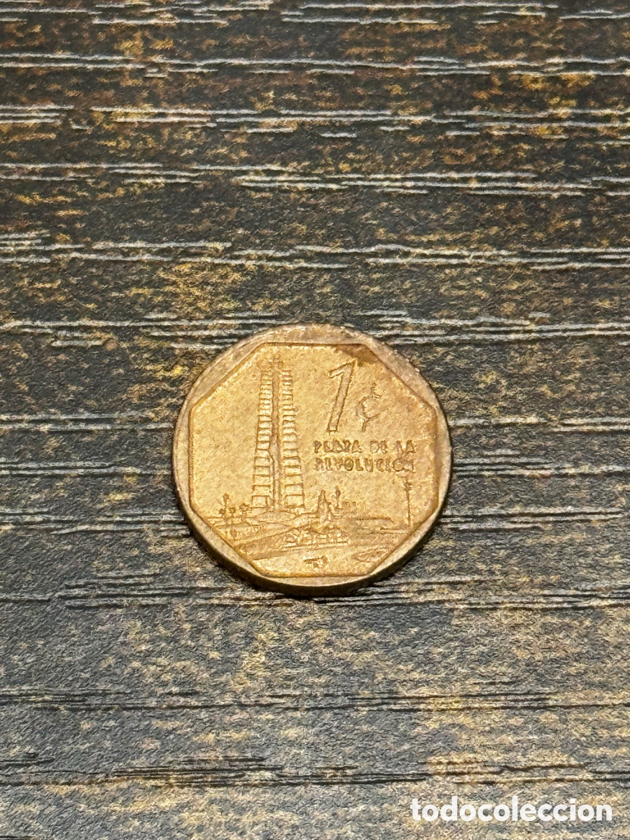 Monedas antiguas de Am&eacute;rica: 1 centavo de peso convertible 2015 Cuba. Circulado