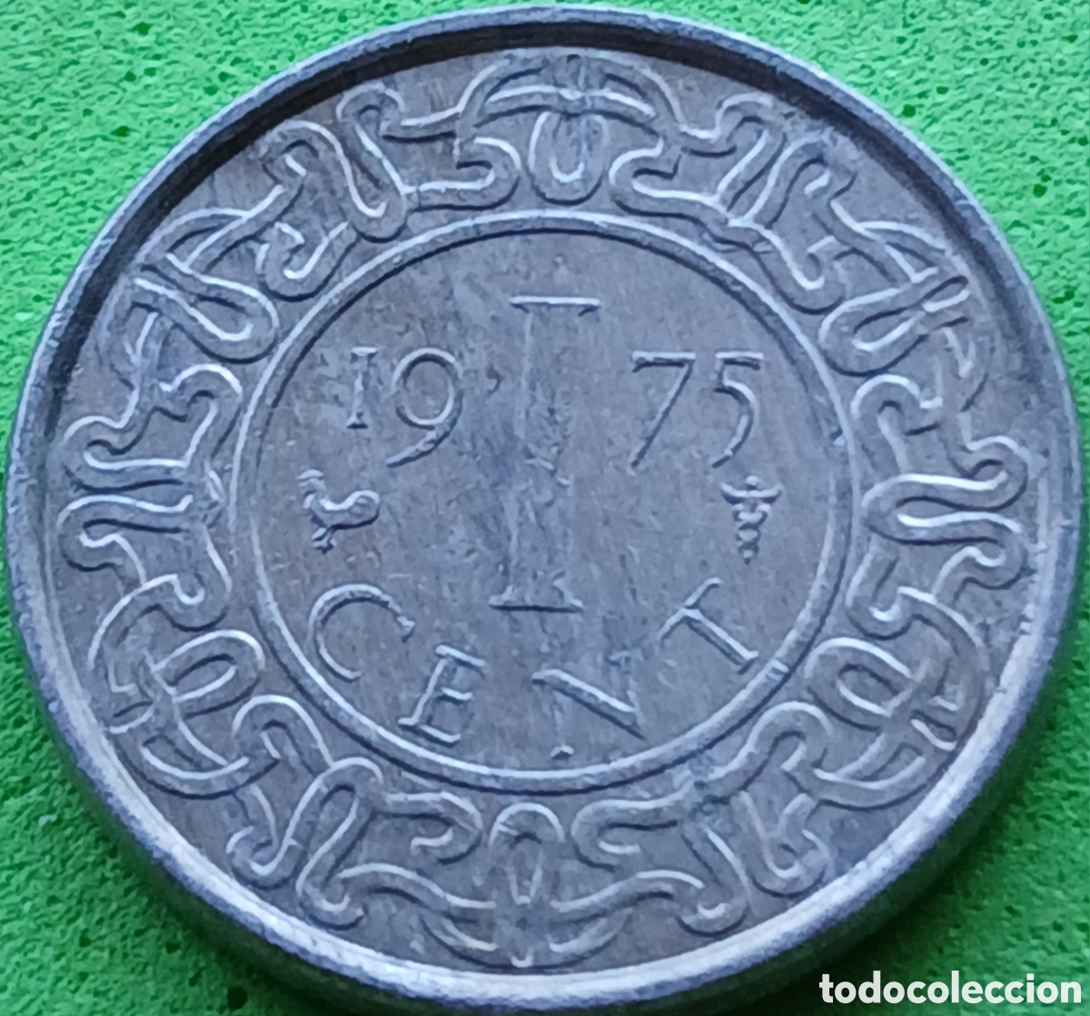 Monedas antiguas de Am&eacute;rica: Surinam 1 cent 1975 km#11a