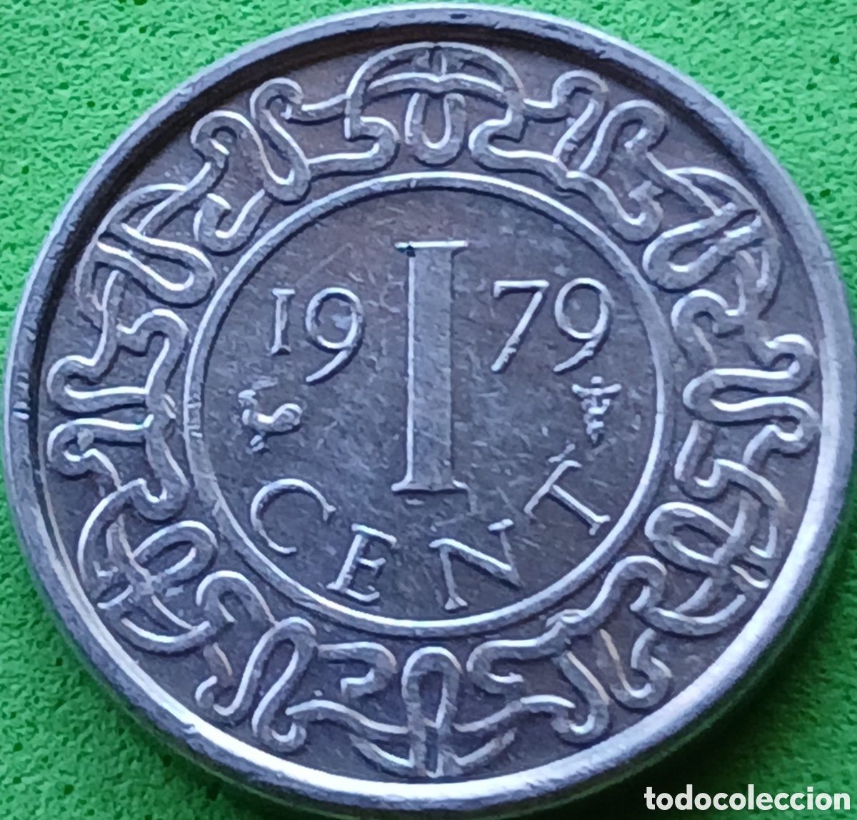 Monedas antiguas de Am&eacute;rica: Surinam 1 cent 1979 km#11a