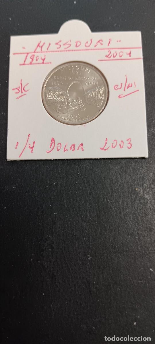 Monedas antiguas de Am&eacute;rica: USA 1/4 DOLAR 2003 S/C KM=346(CUPRONIQUEL) CECA &rdquo;D&rdquo; (MISSOURI)