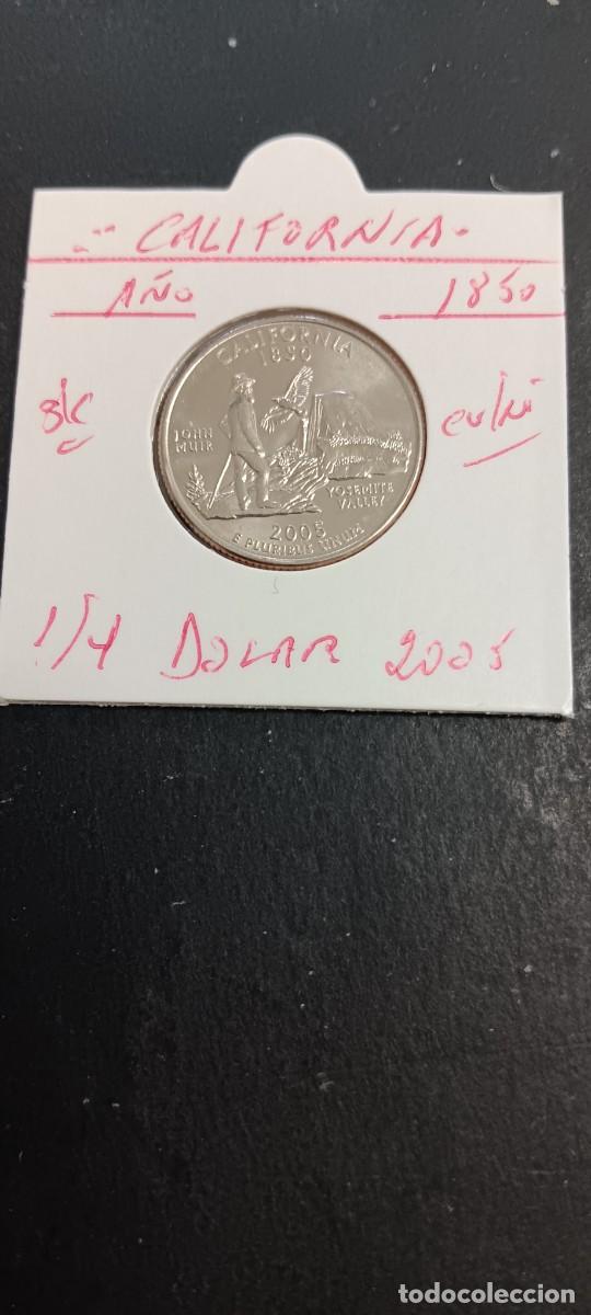 Monedas antiguas de Am&eacute;rica: USA 1/4 DOLAR 2005 S/C KM=370(CUPRONIQUEL) CECA &rdquo;D&rdquo; (CALIFORNIA)