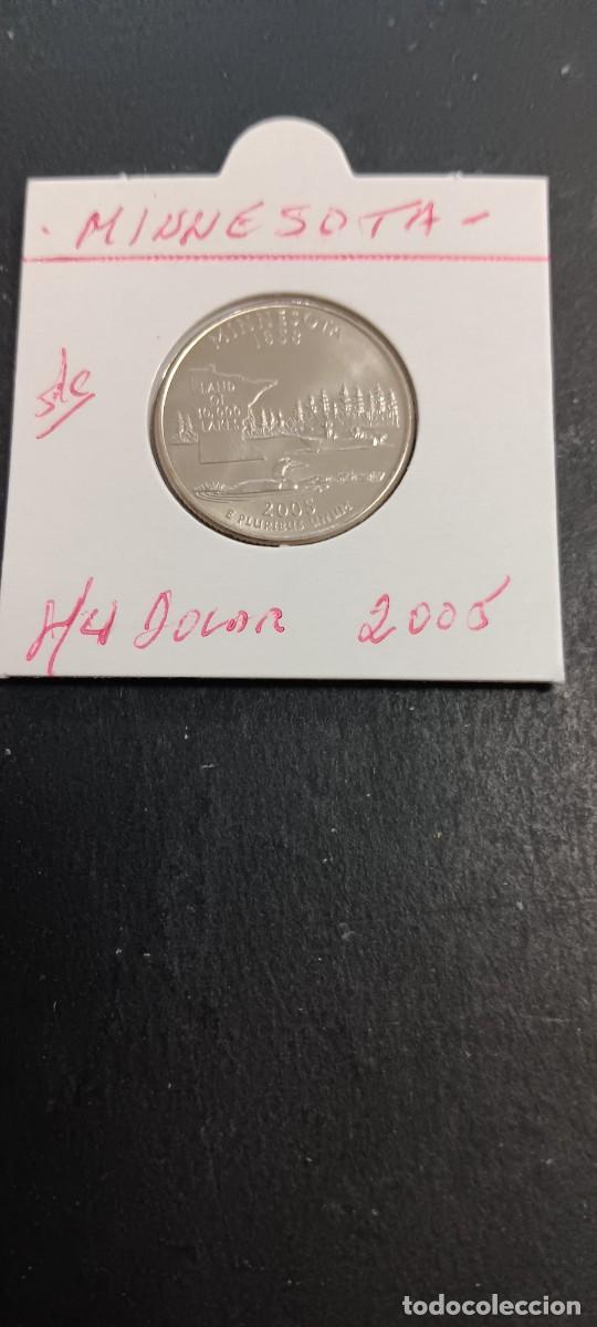 Monedas antiguas de Am&eacute;rica: USA 1/4 DOLAR 2005 S/C KM=371(CUPRONIQUEL) CECA &rdquo;P&rdquo; (MINNESOTA)