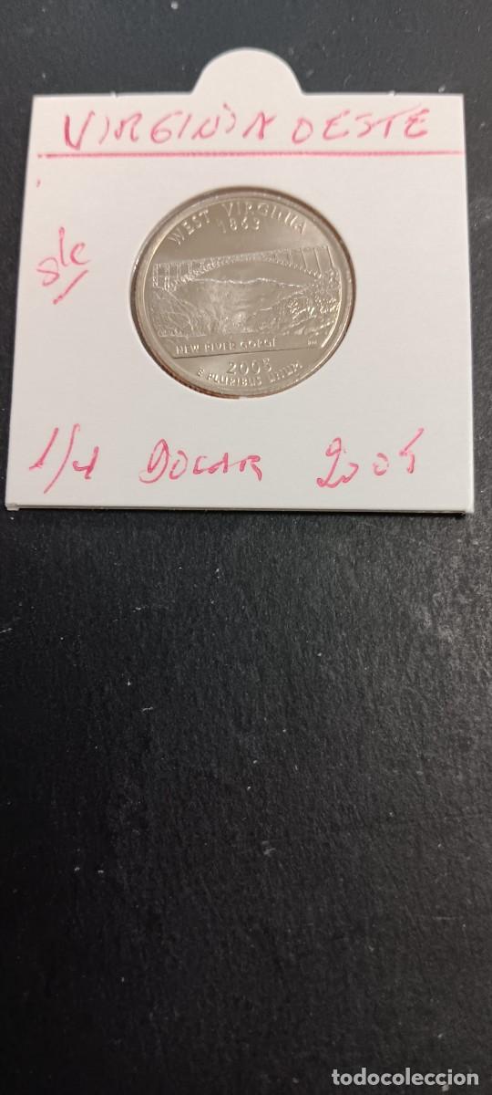 Monedas antiguas de Am&eacute;rica: USA 1/4 DOLAR 2005 S/C KM=374(CUPRONIQUEL) CECA &rdquo;P&rdquo; (VIRGINIA OESTE)