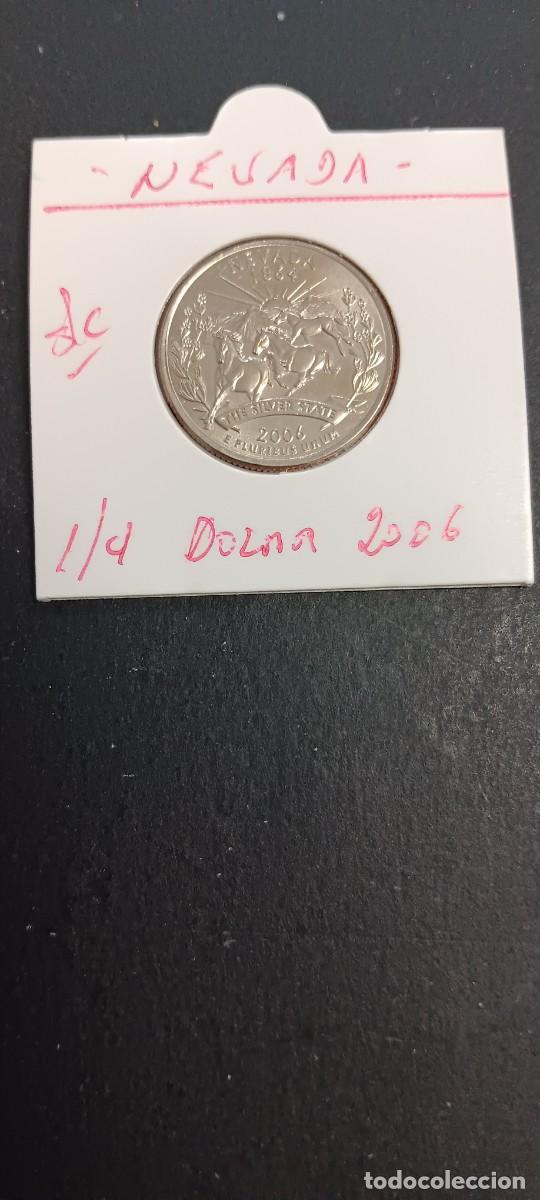 Monedas antiguas de Am&eacute;rica: USA 1/4 DOLAR 2006 S/C KM=382(CUPRONIQUEL) CECA &rdquo;D&rdquo; (NEVADA)