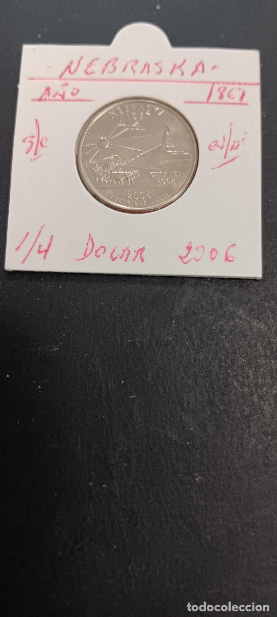 Monedas antiguas de Am&eacute;rica: USA 1/4 DOLAR 2006 S/C KM=383(CUPRONIQUEL) CECA &rdquo;D&rdquo; (NEBRASKA)