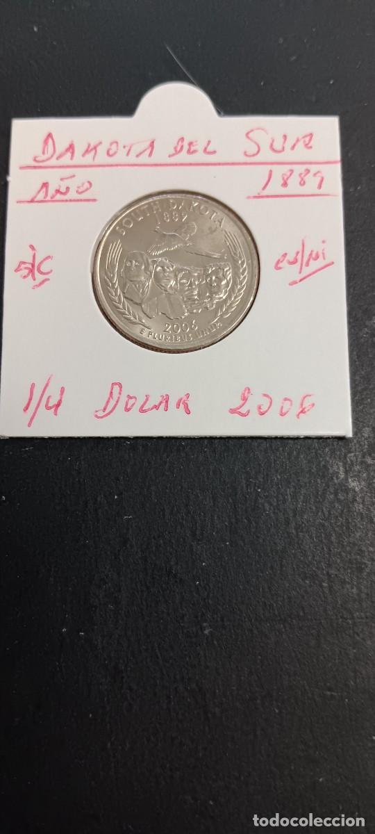 Monedas antiguas de Am&eacute;rica: US 1/4 DOLAR 2006 S/C KM=386(CUPRONIQUEL) CECA &rdquo;D&rdquo; (DAKOTA DEL SUR)