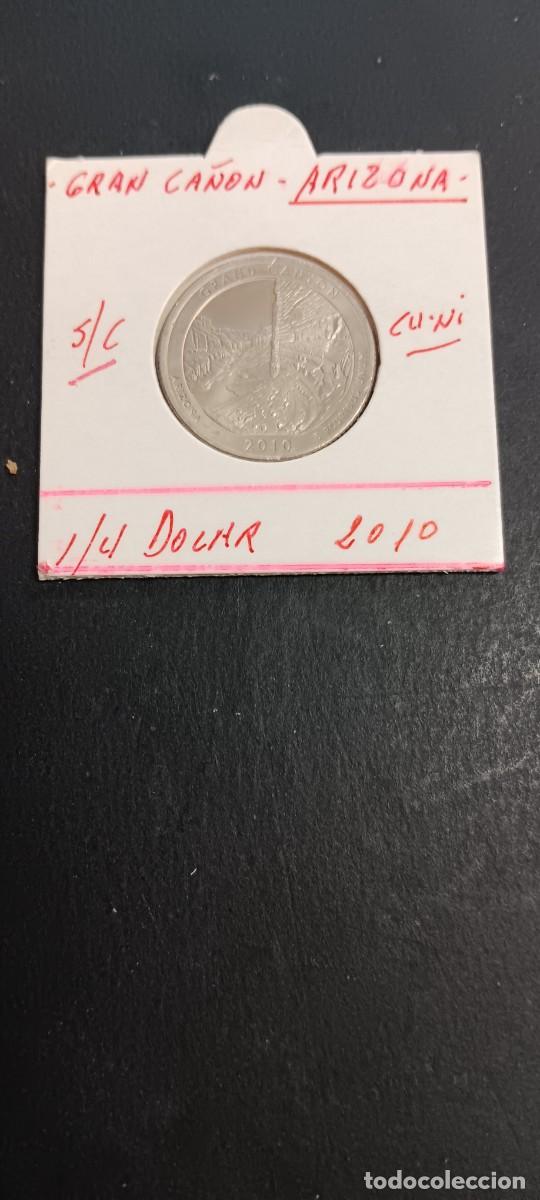 Monedas antiguas de Am&eacute;rica: USA 1/4 DOLAR 2010 S/C KM=472(CUPRONIQUEL) CECA &rdquo;P&rdquo; (GRAN CA&Ntilde;ON-ARIZONA)