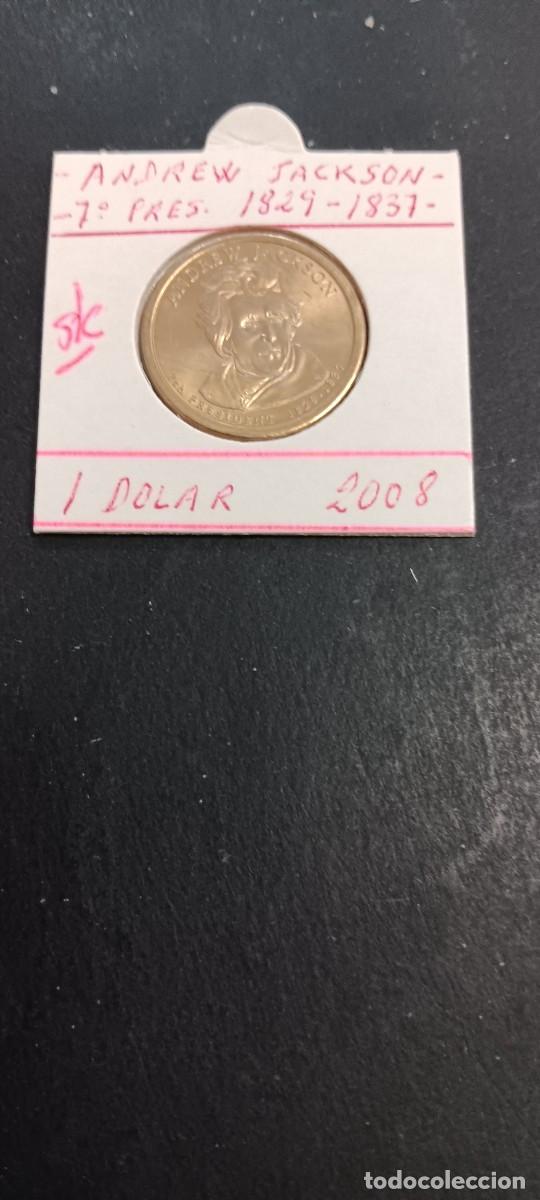 Monedas antiguas de Am&eacute;rica: USA 1 DOLAR 2008 S/C KM=428(JAMES MONROE-5&ordm; PRESIDENTE 1817-1825)