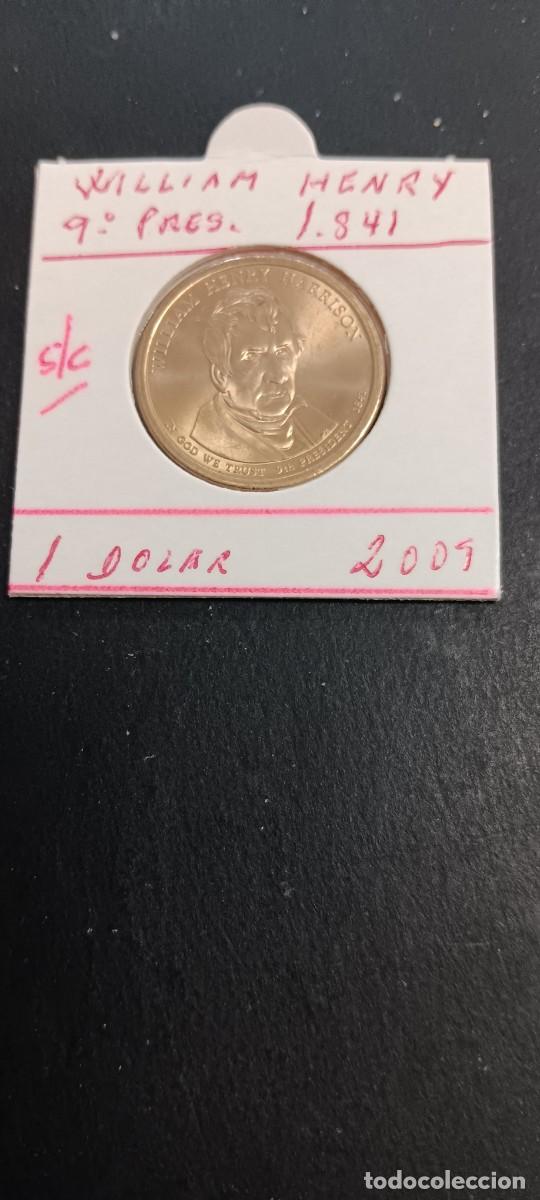 Monedas antiguas de Am&eacute;rica: USA 1 DOLAR 2009 S/C KM=450 (WILLIAM HENRY-9&ordm; PRESIDENTE -1841)