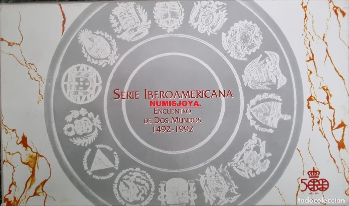Monedas antiguas de Am&eacute;rica: LOTE DE 2 ESTUCHES VACIOS SIN MONEDAS DE LA PRIMERA, TERCERA SERIE IBEROAMERICA ENVUENTRO DOS MUNDOS