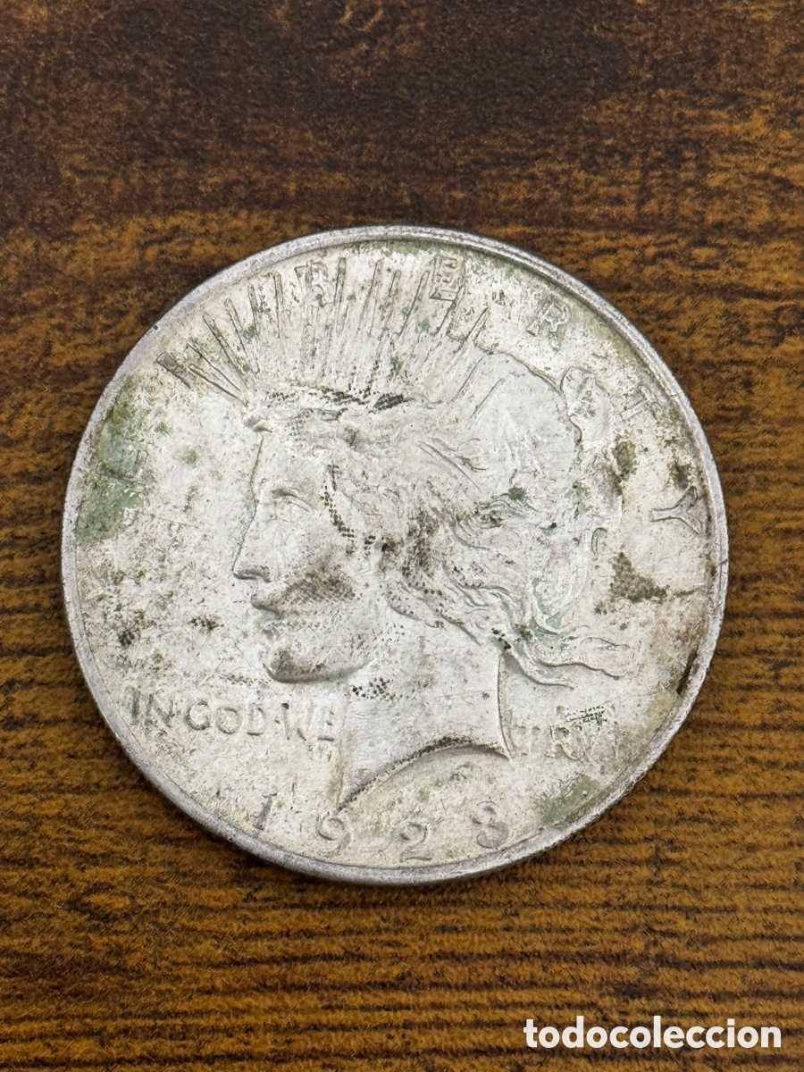 Monedas antiguas de Am&eacute;rica: One Peace Dollar 1923. Estados Unidos. Plata