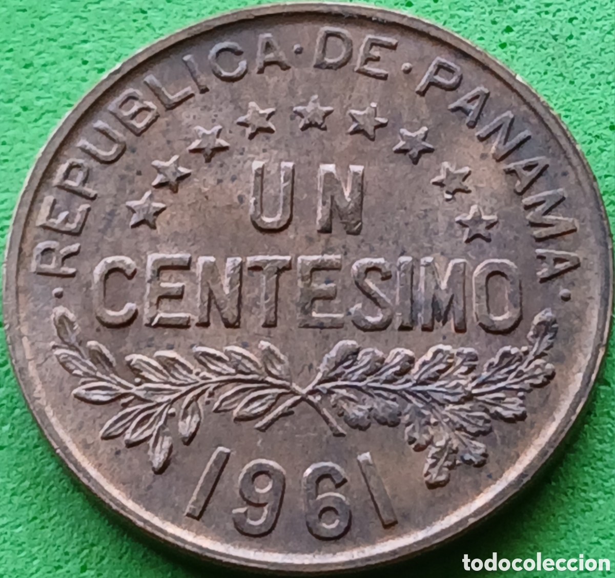 Monedas antiguas de Am&eacute;rica: Panam&aacute; un centesimo 1961 km#22 - Foto 2