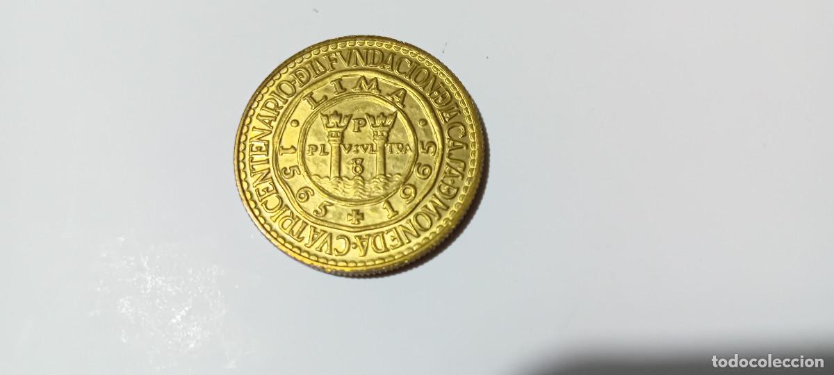 Monedas antiguas de Am&eacute;rica: PERU 1 SOL DE ORO 1965, CENTENARIO CASA MONEDA