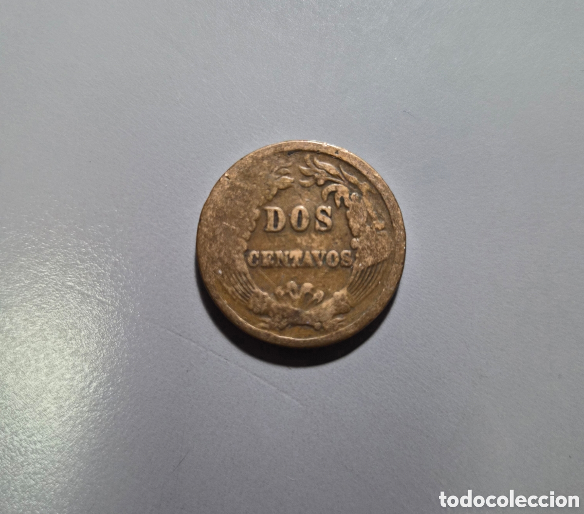 Monedas antiguas de Am&eacute;rica: Moneda 2 centavos 1878 &ndash; Rep&uacute;blica de Colombia &ndash; Antigua
