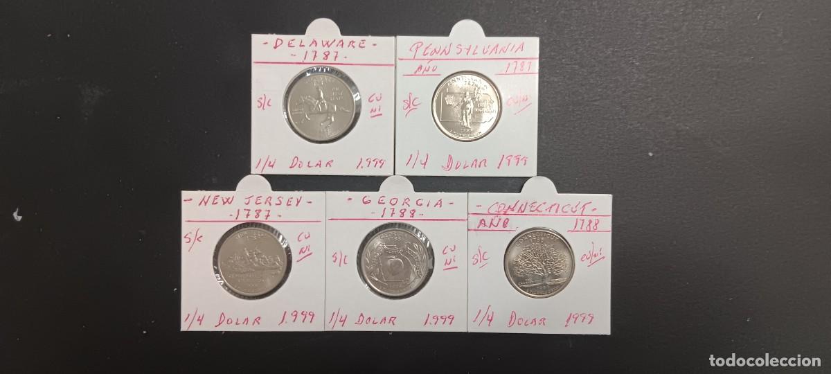 Monedas antiguas de Am&eacute;rica: USA 1/4 DOLAR SERIE 2004 COMPLETA S/C (CUPRONIQUEL) CECA &rdquo;D&rdquo;