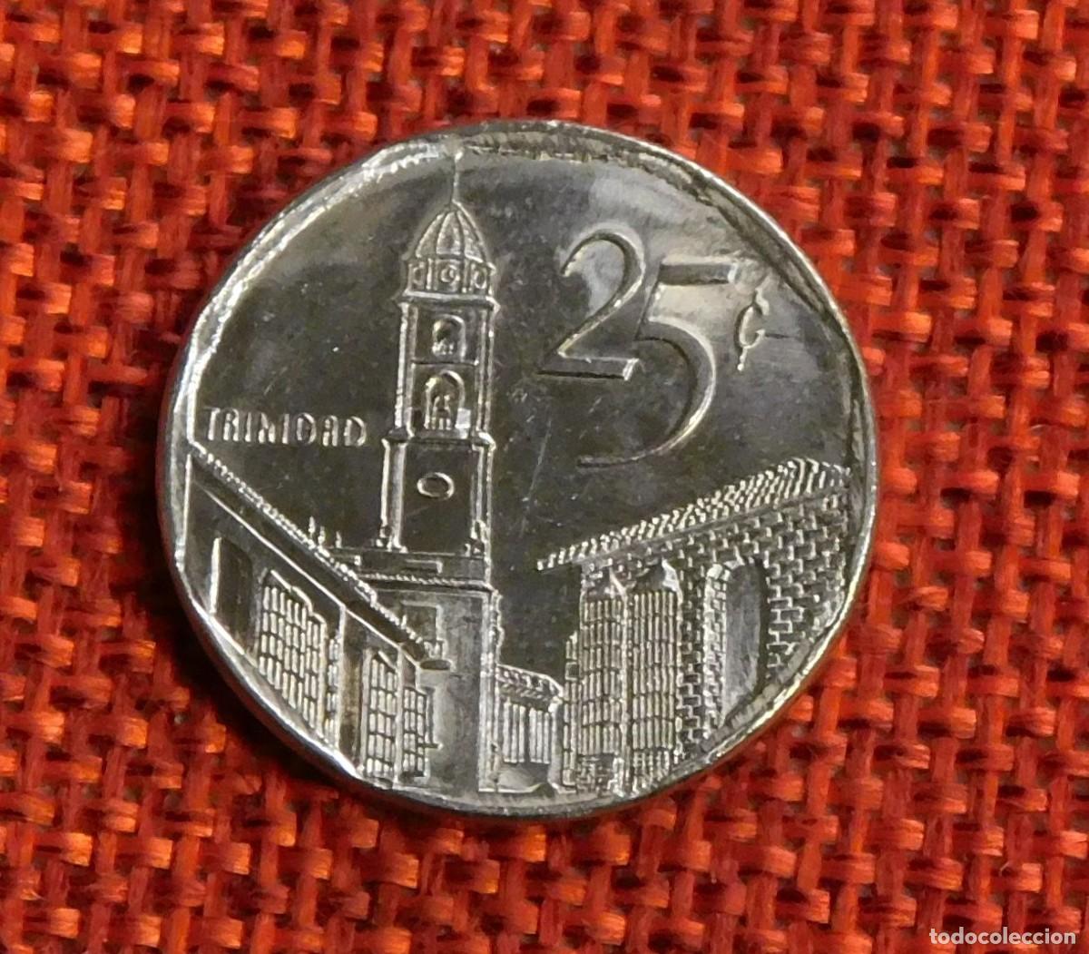 Monedas antiguas de Am&eacute;rica: Republica de Cuba - A&ntilde;o 2000 - 25 Veinticinco centavos