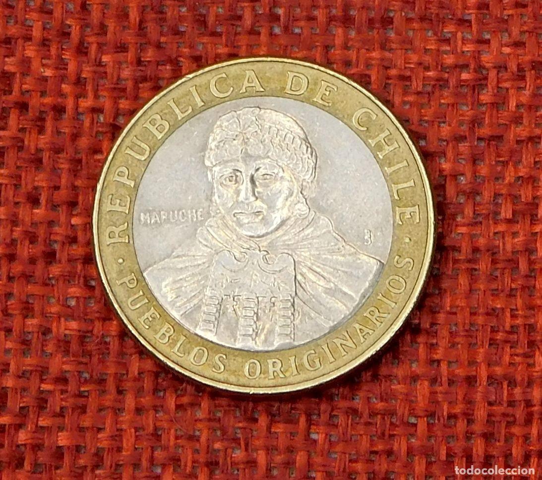 Monedas antiguas de Am&eacute;rica: Republica de Chile - Pueblos originarios Mapuche - 2012 - 100 Cien pesos