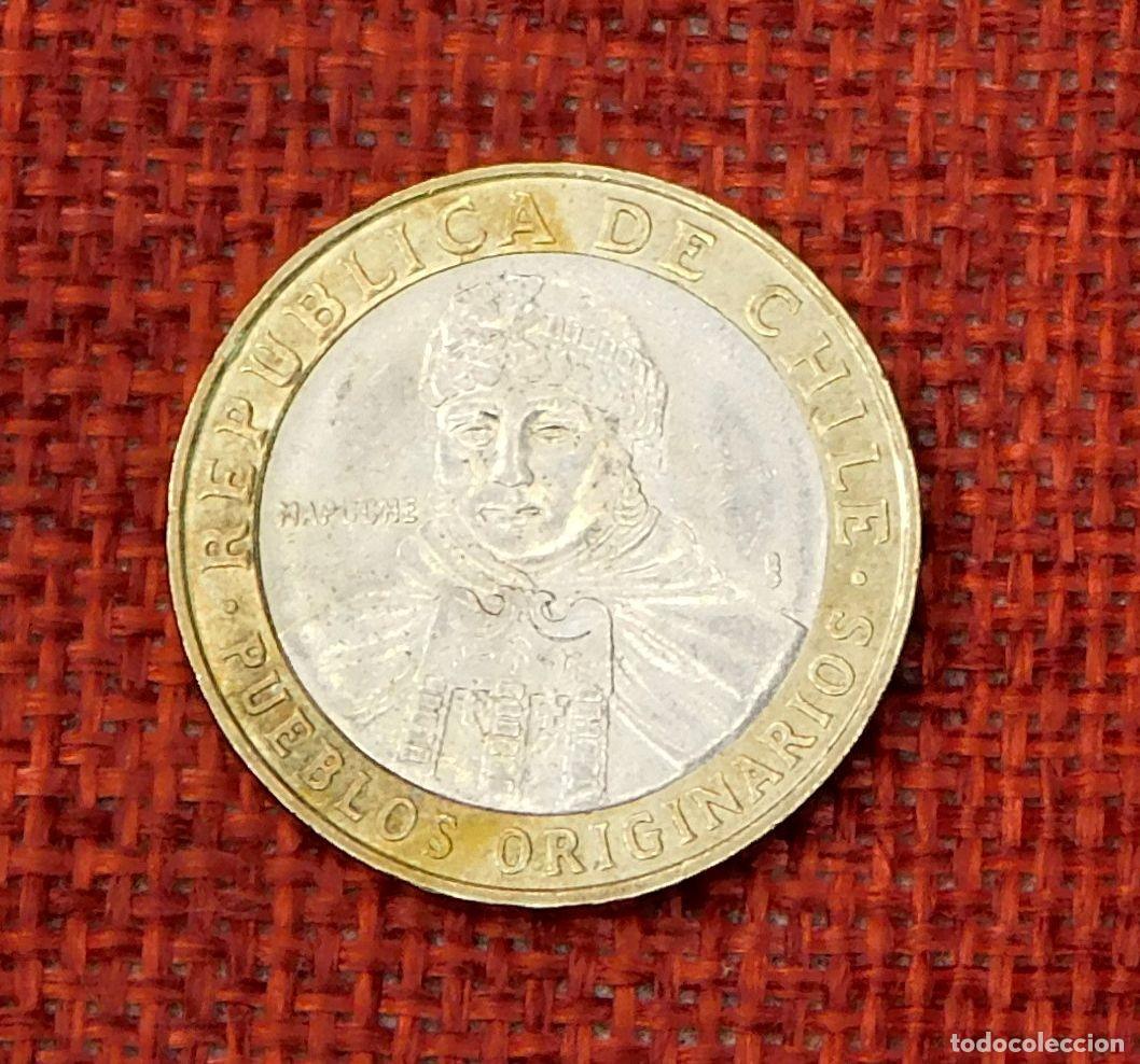 Monedas antiguas de Am&eacute;rica: Republica de Chile - Pueblos originarios Mapuche - 2005 - 100 Cien pesos