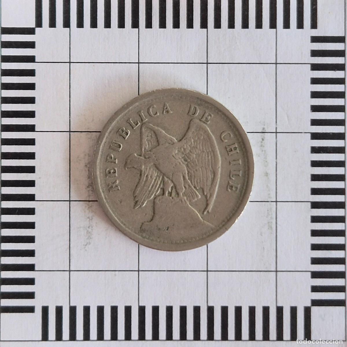 Monedas antiguas de Am&eacute;rica: 20 CENTAVOS , CHILE. 1924. (KM#167.1).