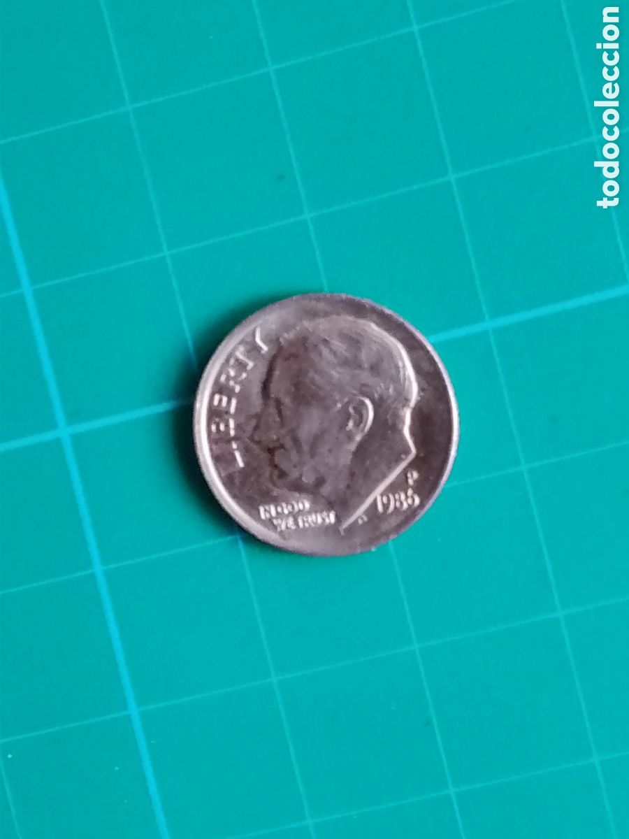 Monedas antiguas de Am&eacute;rica: 1 ONE DIME - ROOSEVELT - 1986 - USA - ESTADOS UNIDOS . 10 CENTAVOS