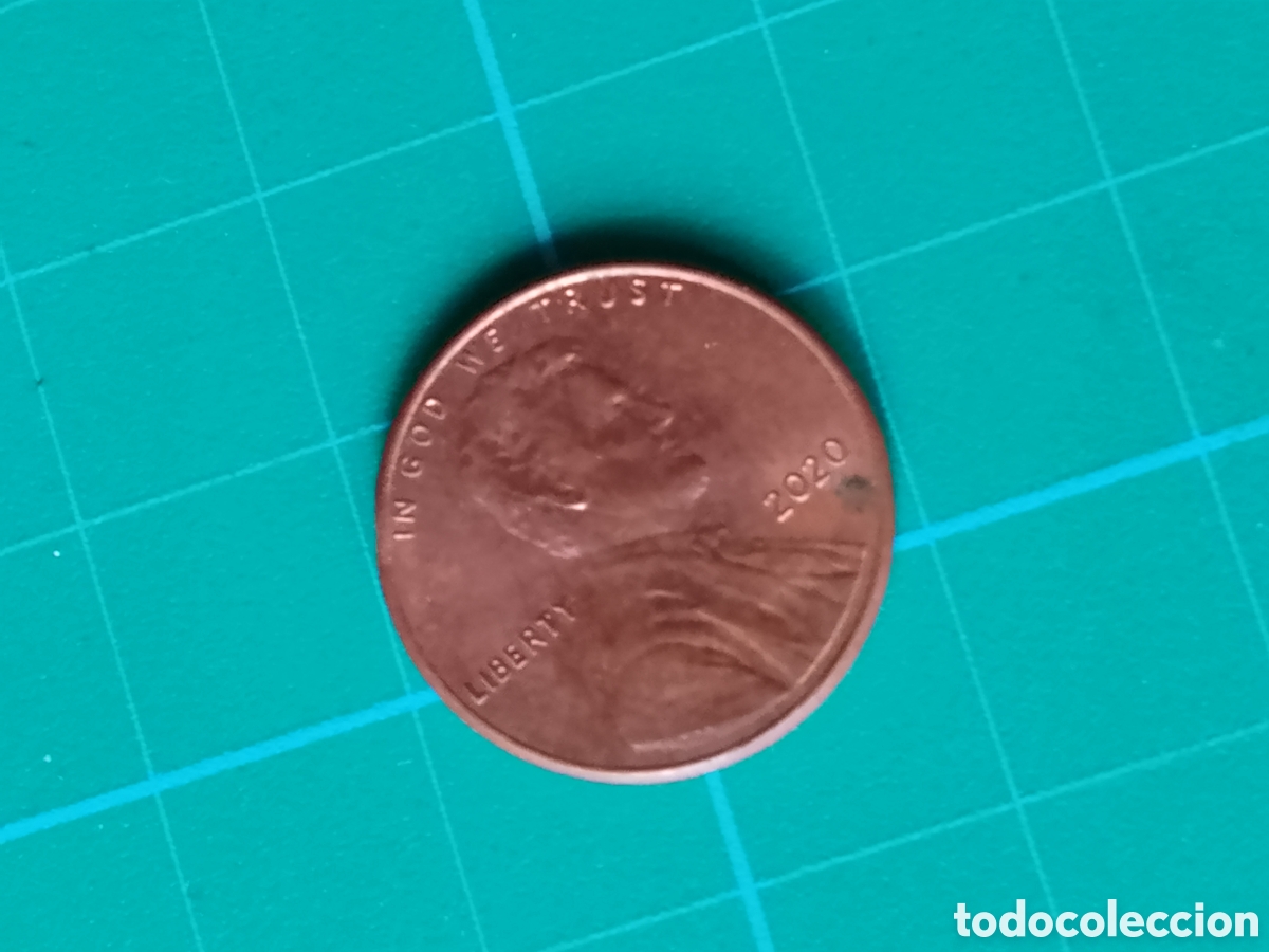 Monedas antiguas de Am&eacute;rica: 1 ONE CENT - LINCOLN - 2020 - USA - ESTADOS UNIDOS . 1 CENTAVO