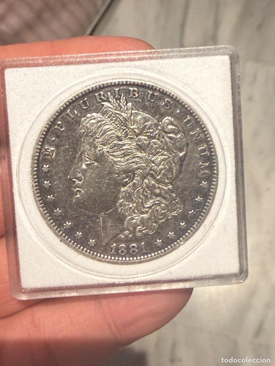 Monedas antiguas de Am&eacute;rica: 1 dollar morgan 1881 Orleans