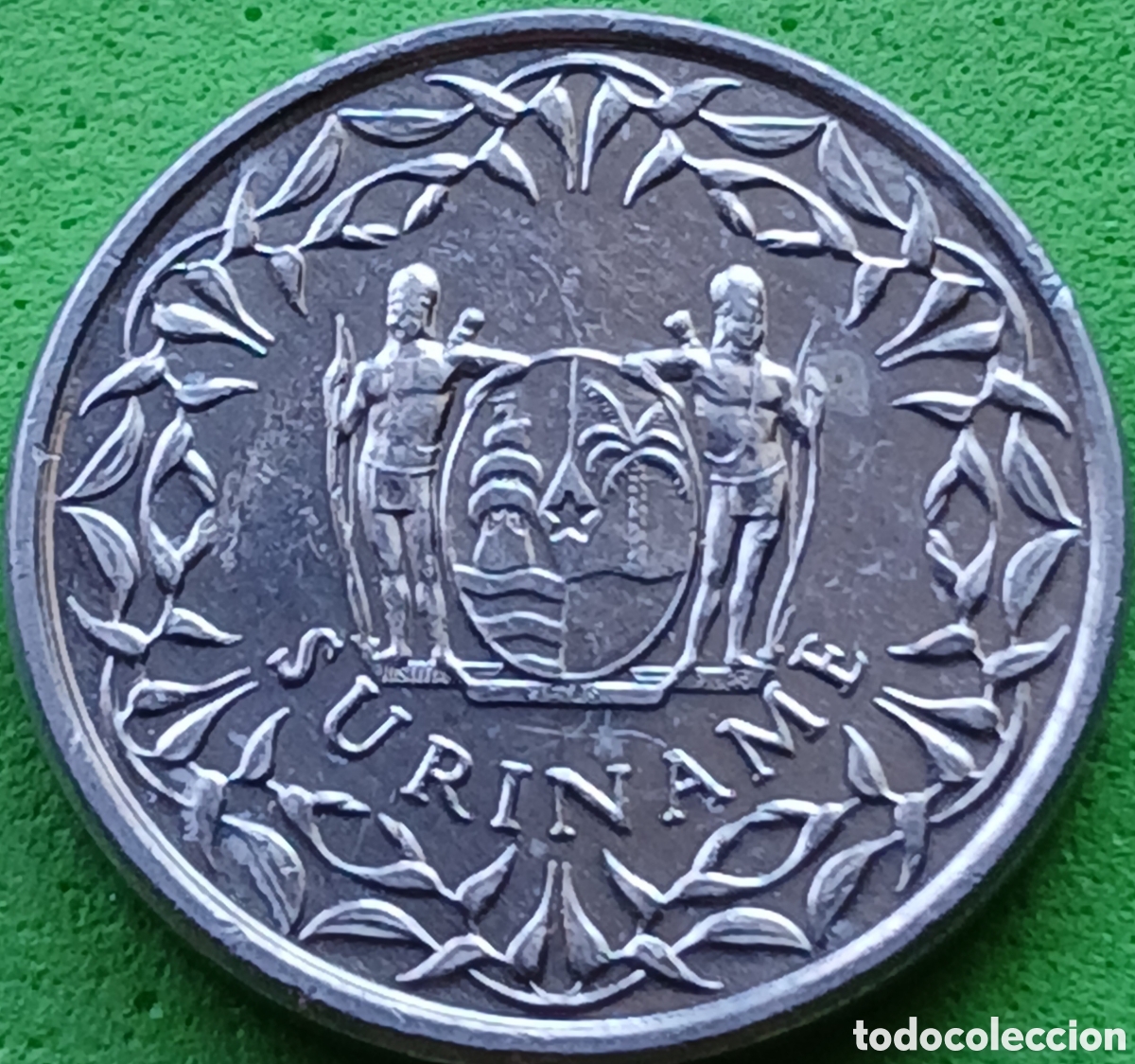 Monedas antiguas de Am&eacute;rica: Surinam 1 cent 1979 km#11a - Foto 2
