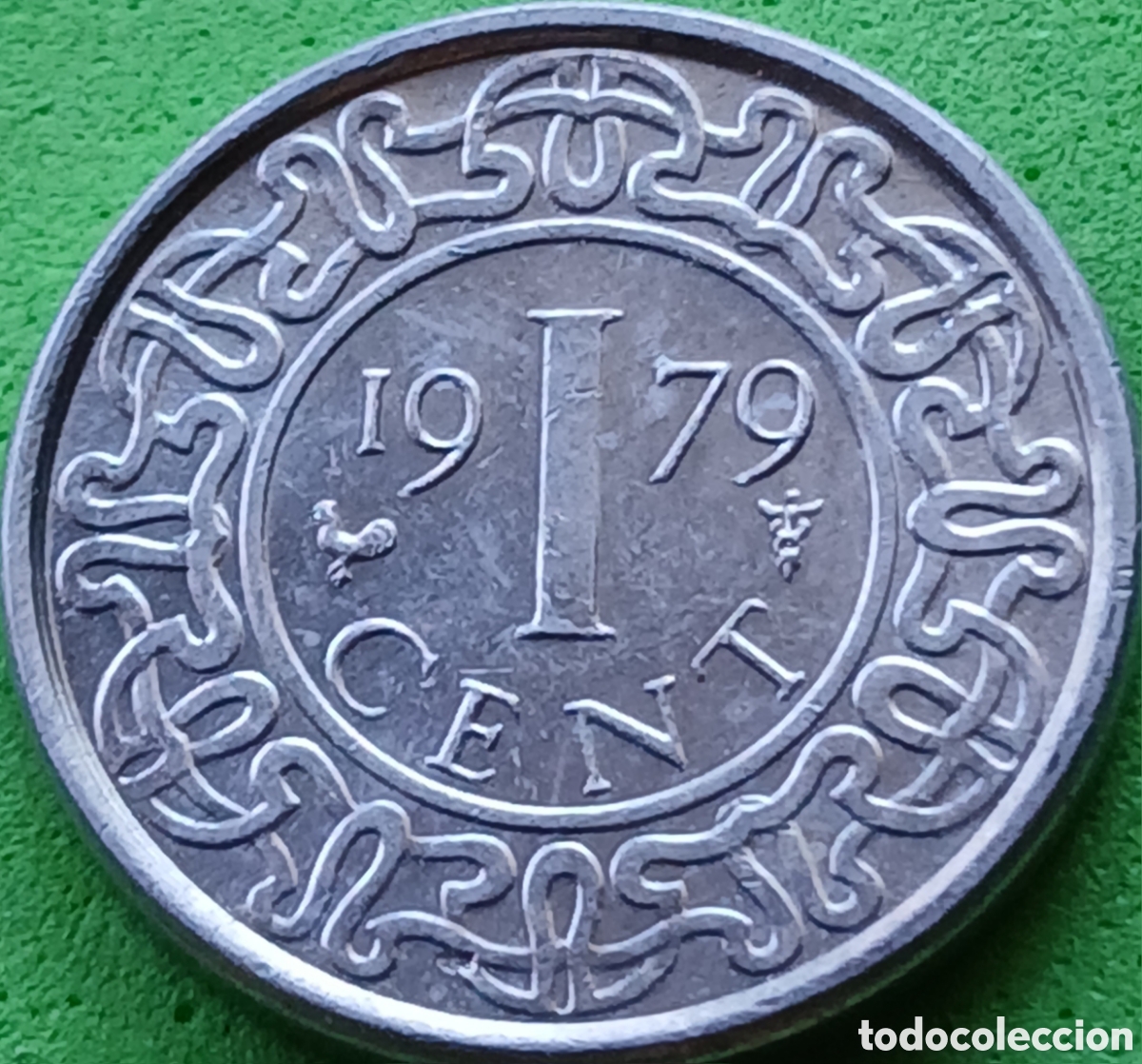 Monedas antiguas de Am&eacute;rica: Surinam 1 cent 1979 km#11a