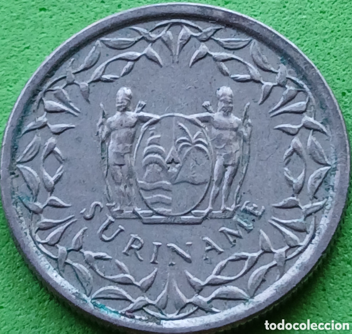 Monedas antiguas de Am&eacute;rica: Surinam 25 cent 2009 km#14a - Foto 2