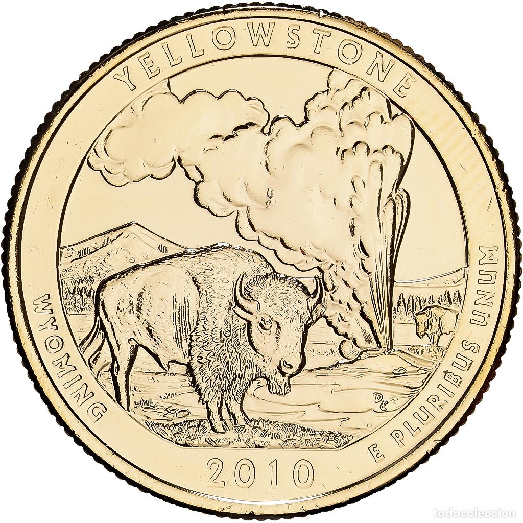 Monedas antiguas de Am&eacute;rica: [#1252473] Estados Unidos, quarter dollar, America The Beautiful, 2010, Philadelphia, Cobre