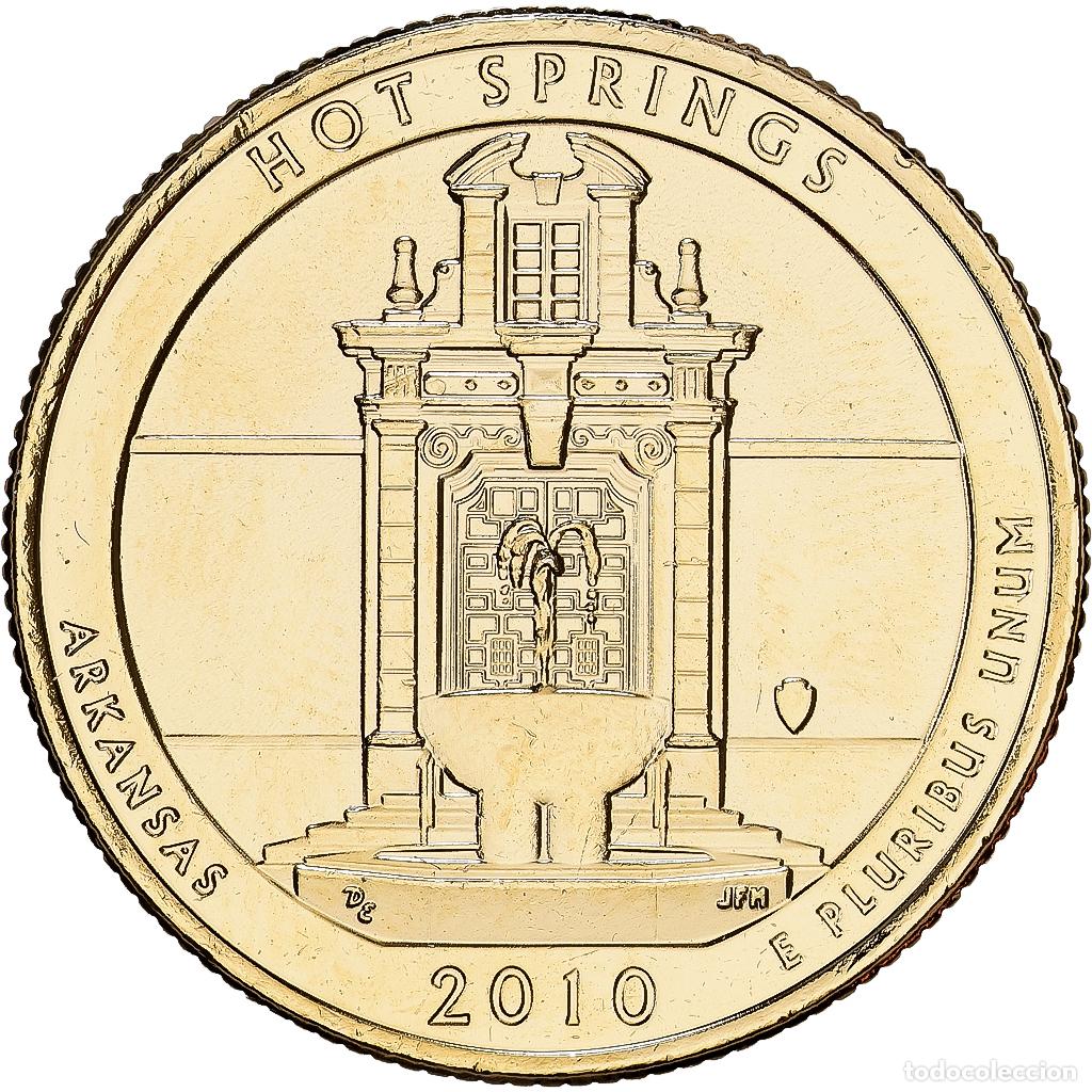 Monedas antiguas de Am&eacute;rica: [#1252472] Estados Unidos, quarter dollar, QUARTER HOT SPRINGS, 2010, Denver, Cobre -